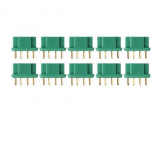 Conector MPX hembra de 6 patillas (x10) - Amass