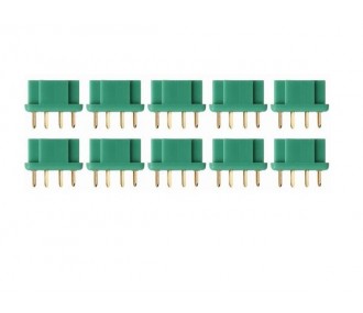MPX 6 pin female connector (x10) - Amass