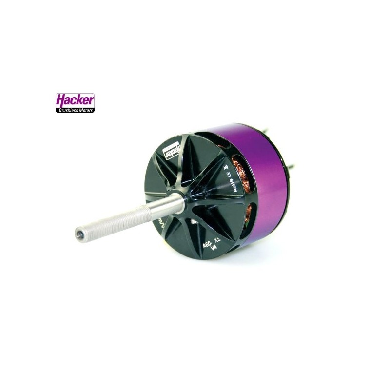 Brushless-Motor Hacker A60-7XS V4 28 polig (480g, 320kv, 2260W)