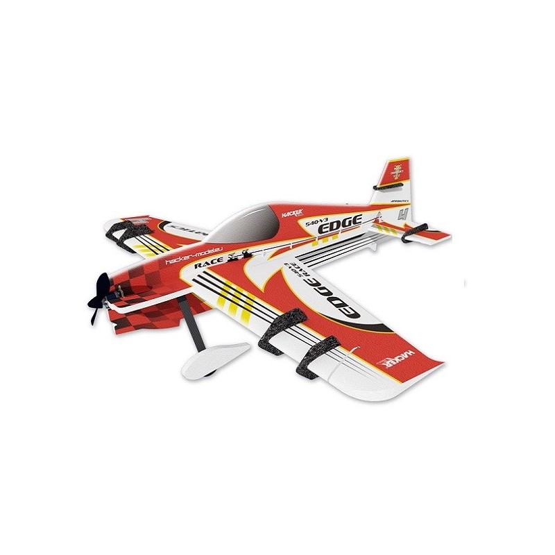 Aeroplano Hacker modello Edge 540 V3 rosso ARF circa 1,00m