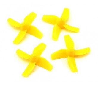 BLH8506 - Yellow propeller set (4pcs) - Blade Inductrix FPV