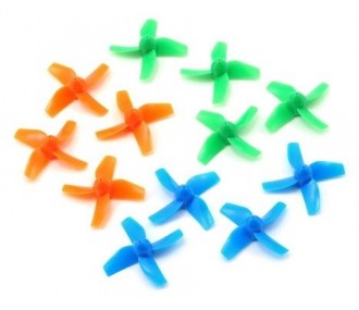 BLH8507 - Set d'hélices colorées (12pcs) - Blade Inductrix FPV