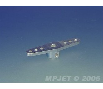 Bras commande double long 40mm pour axe 3mm Mp Jet (1pc)