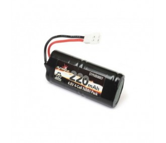 Batterie NiMH 4.8V 220mAh Micro SCT,Rally,Truggy Dynamite