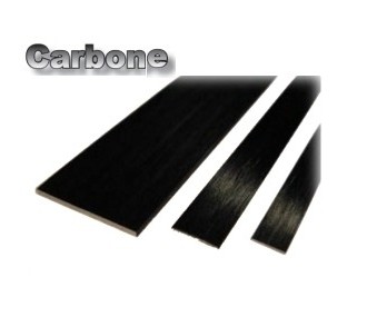 Piastra di carbonio 3 x 1 mm x 1000 mm