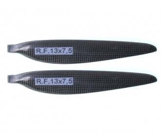 Pair of carbon blades RFM 13x7,5'.