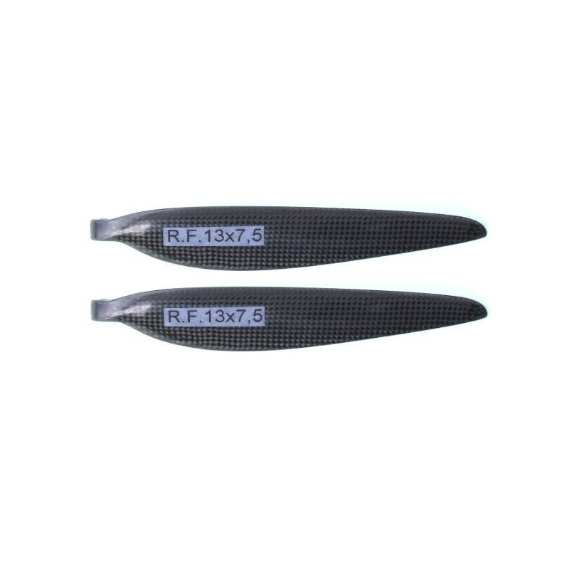 Pair of carbon blades RFM 13x7,5'.