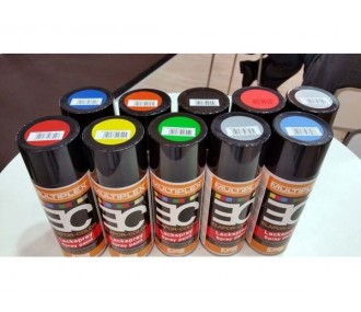 Pintura en aerosol Multiplex Elapor Color rojo 400ml