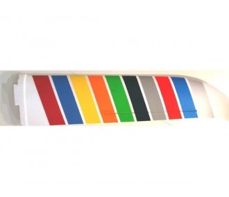 Peinture en bombe Multiplex Elapor Color rouge fluo 400ml