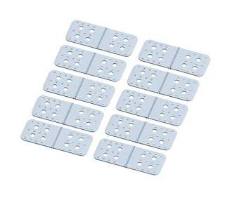 Charnières Plates Extra 330 SC (10 pcs) Multiplex