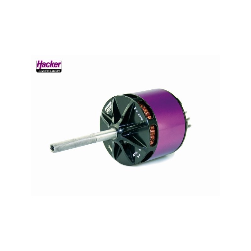 Hacker A60-5S V4 28-Pole brushless motor (595g, 295kv, 2700W)