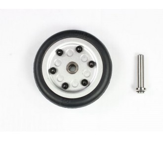 Jet wheel with 65mm aluminum hub and 4mm axle
