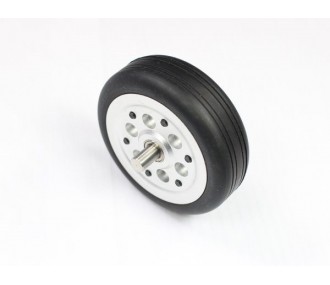 Jet wheel with 50mm aluminum hub and 5mm axle