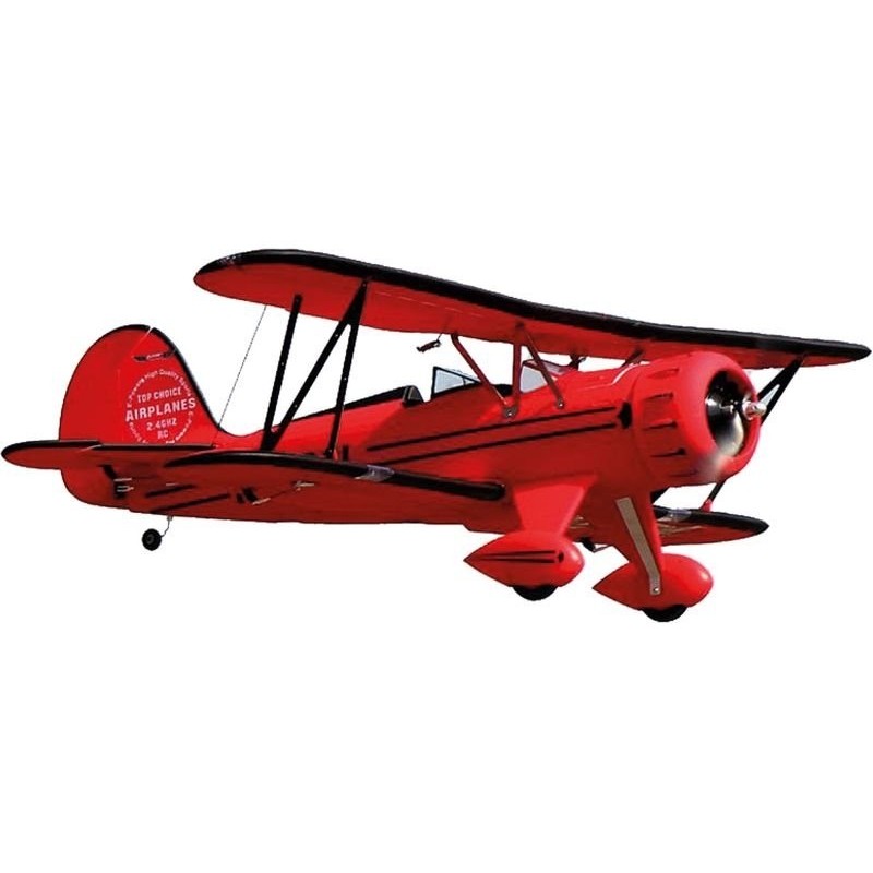 Velivolo Dynam Waco YMF-5D Red V2 PNP circa 1,27 m