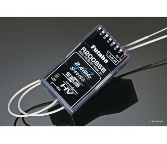 Futaba T8J 2.4Ghz FHSS M1 radio (batería y cargador) + Rx 2008SB + 3*S3003