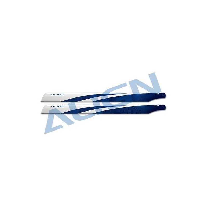 HD320FT - Carbon blades Blue 325mm (for 3D flight) - TREX-450 Align