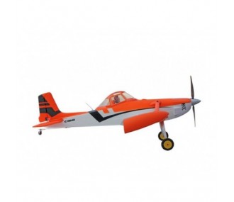 Avión Dynam Cessna 188 PNP naranja aprox.1.50m
