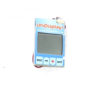 Interfaccia Unidisplay per Unisens-E / GPS logger 2 SM Modellbau