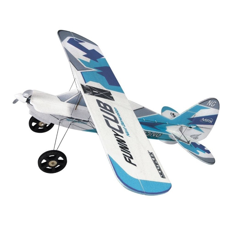 Multiplex FunnyCub blue/white KIT approx.0.93m