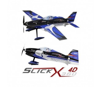 KIT Multiplex Slick X360 4D Indoor Edition azul aprox 0,86m