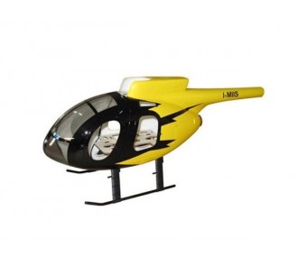 Fuselage HUGHES 500E 'Jaune/noir' classe 450