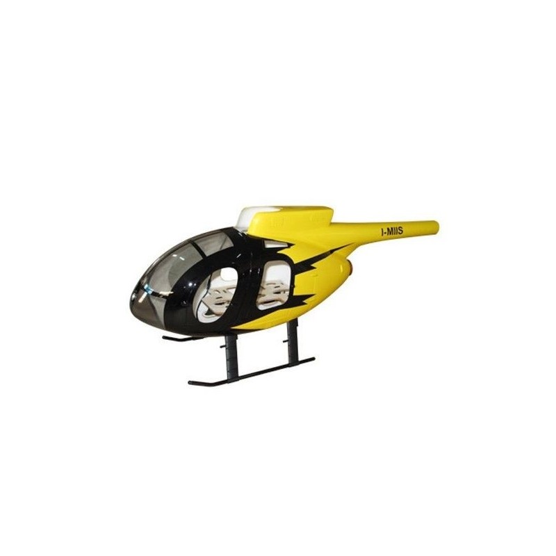 Fuselage HUGHES 500E 'Jaune/noir' classe 450