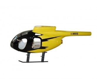 Fuselage HUGHES 500E 'Jaune/noir' classe 450