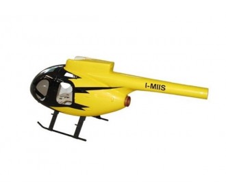 Fuselage HUGHES 500E 'Jaune/noir' classe 450