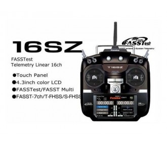 Funkgerät Futaba 16SZ 2.4Ghz + R7008SB Mode 1