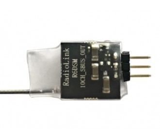 Receptor SBUS/PPM de 6 canales Radiolink R6DSM