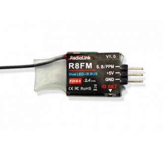 Radiolink R8FM ricevitore a 8 canali SBUS/PPM