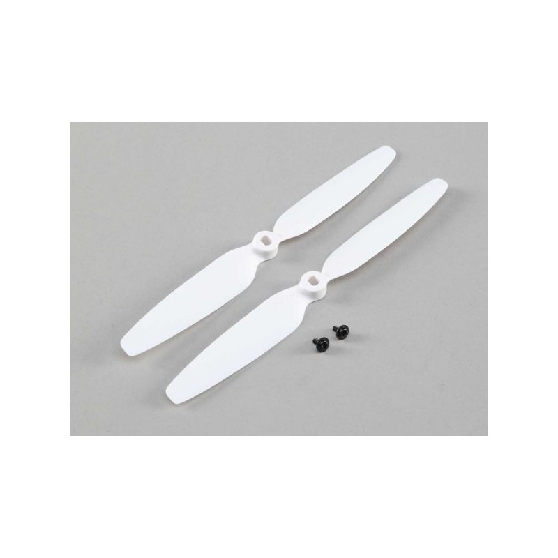 Hélices rectas (2pcs) 125 x 75mm con tornillos: X-VERT VTOL