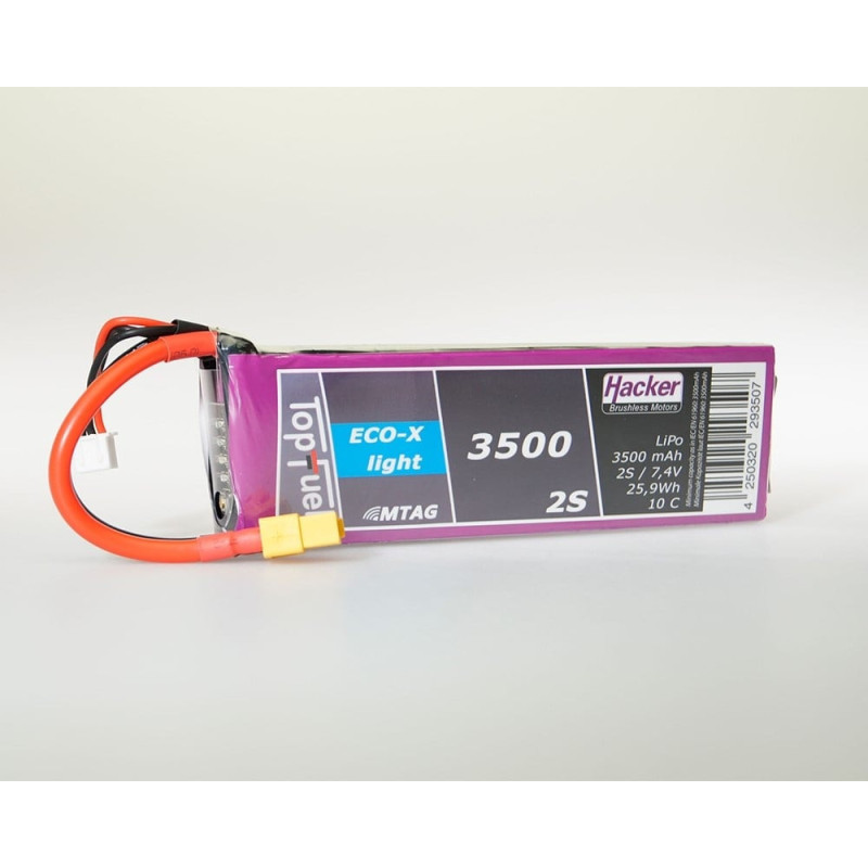 Batterie Hacker ECO-X-Light 3500-2S MTAG