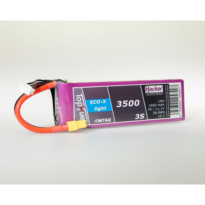 Hacker ECO-X-Light 3500-3S Batería MTAG