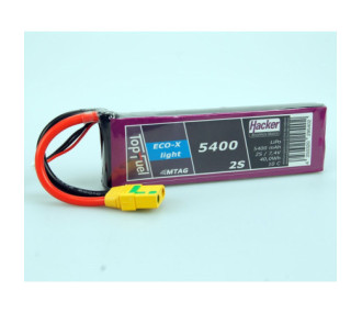 Batería Hacker ECO-X-Light 5400-2S MTAG