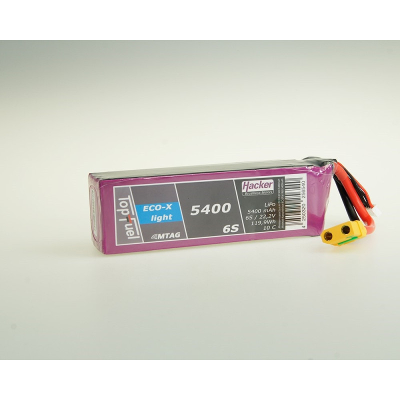 Akku Hacker ECO-X-Light 5400-6S MTAG