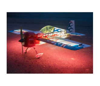 Precision Aerobatics Addiction X (V2) ARF bianco da 1,27 m circa - con LED