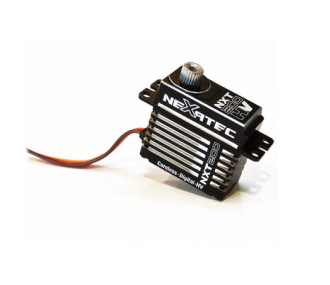 Paquete de 4 servos Nexatec NXT 200-HV (23,4g, 15,1kg/cm, 0,10seg/60°)