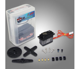 Blue Bird servo BLS-4311A 49.7Kg 0.10s 75.5g

This text appears to be a product name and specifications, and does not include any French words that need to be translated into English. The terms are already in English (servo, model number, torque, speed, w