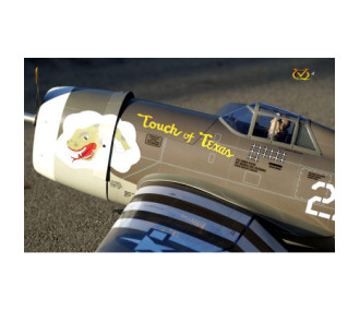 Aircraft VQ Model P-47 (Touch of Texas) 46/55 EP-GP ARF 1.5m