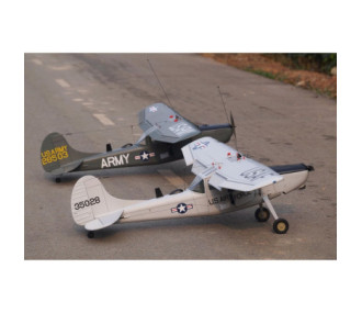 Aircraft VQ model L-19 Cessna Bird Dog grey U.S Version 1.70m