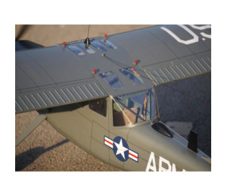 Aircraft VQ model L-19 Cessna Bird Dog grey U.S Version 1.70m