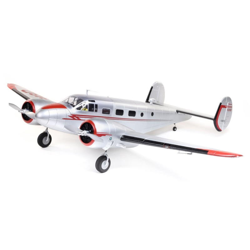 Avion E-flite Beechcraft D18 1.5m BNF Basic - AS3X, SAFE