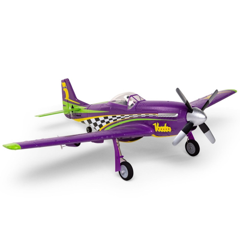 E-flite P-51 UMX Voodoo BNF aereo base ca.0.49m