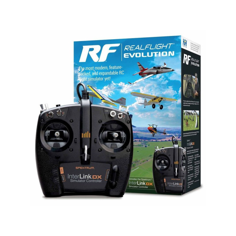 Simulateur RealFlight Evolution Horizon Edition avec InterlinkDX multimode