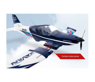 Flugzeug Kavan Bristel B23 1.6m PNP Blau