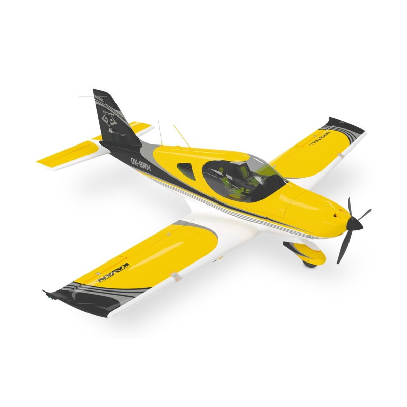 Aircraft Kavan Bristel B23 1.6m PNP Yellow