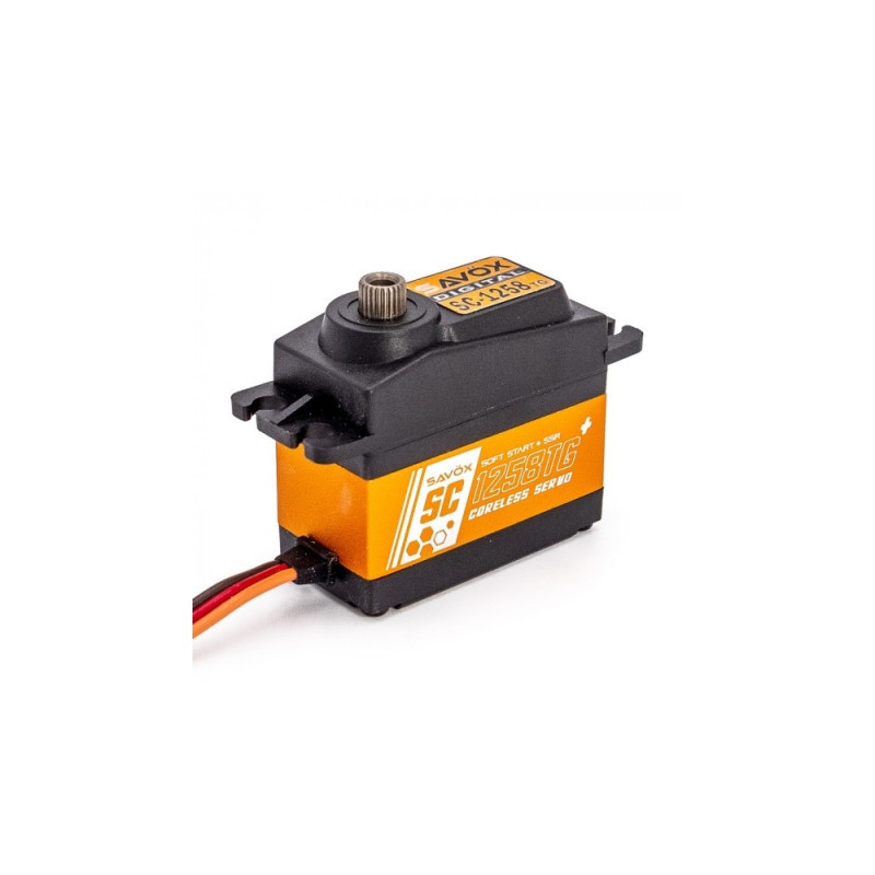 Savox SA-1258TG+ servo digitale standard in titanio (52g, 12kg.cm, 0,08s/60°)