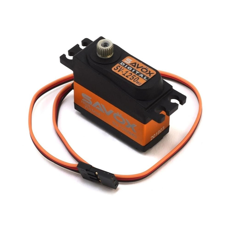 Savox SV-1250+MG mini digital servo (30g, 8kg.cm, 0.095s/60°)