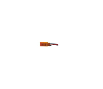 FEMALE CONNECTOR ORANGE JR with 30cm of wire 0,15mm2 TY 1